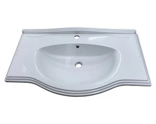 Тумба под раковину Misty Дайна 85 черная П-Дай01085-021Пр