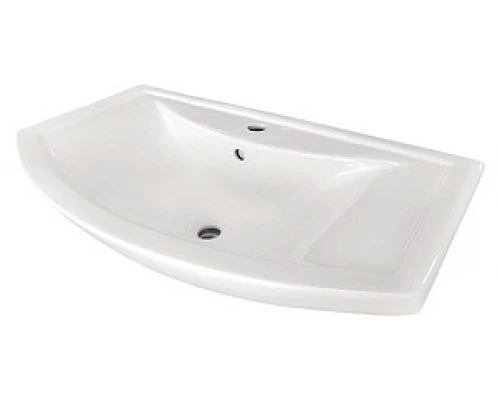 Тумба под раковину Misty Лаванда-80 Тумба прямая белаяЭ-Лав01080-011Пр