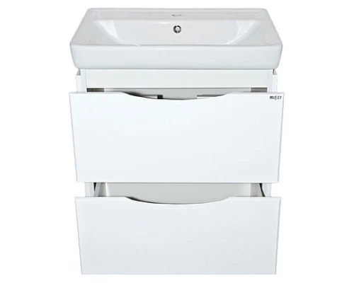 Тумба под раковину Misty Венера 80 с 2-мя ящиками белая П-Внр01080-012Я