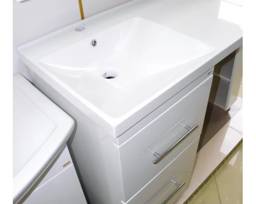 Тумба под раковину Misty Мексика - 50 с 2 ящ. под стиральную машину П-Мекс01060-0113Я