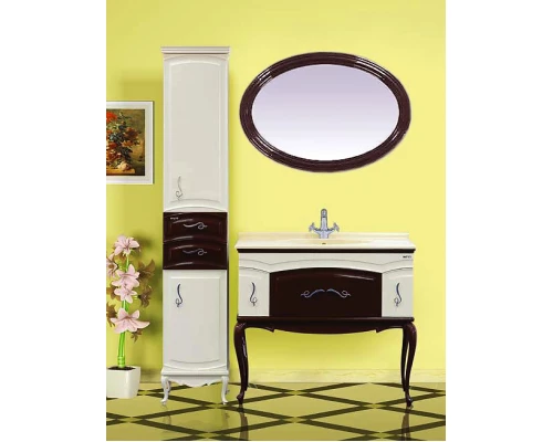 Тумба под раковину Misty Флоренция - 100 Тумба бежево-коричневый Л-Фло01100-461