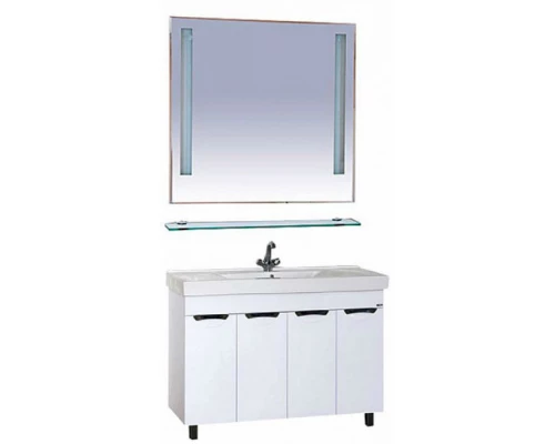 Тумба под раковину Misty София - 120 Тумба прямая белая эмаль П-Соф01120-011Пр