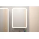 Зеркальный шкаф Misty Элиот - 600х800 правый LED с розеткой МВК018