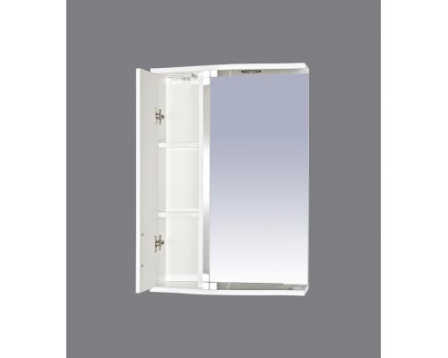 Зеркальный шкаф Misty АСТРА-50 зеркало-шкаф лев. (свет) Э-Аст04050-01СвЛ