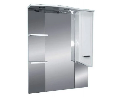 Зеркальный шкаф Misty Дрея- 75 Зеркало - шкаф прав. (свет) Э-Дре02075-01СвП