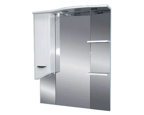 Зеркальный шкаф Misty Дрея- 85 Зеркало - шкаф лев. (свет) Э-Дре02085-01СвЛ