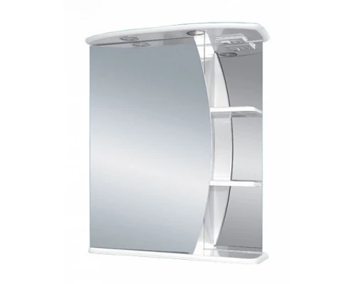 Зеркальный шкаф Misty Луна - 60 Зеркало - шкаф лев. (свет) Э-Лун02060-01СвЛ