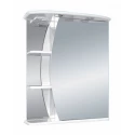 Зеркальный шкаф Misty Луна - 60 Зеркало - шкаф прав. (свет) Э-Лун02060-01СвП