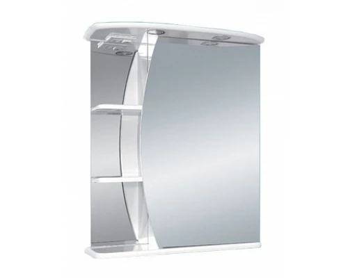 Зеркальный шкаф Misty Луна - 60 Зеркало - шкаф прав. (свет) Э-Лун02060-01СвП