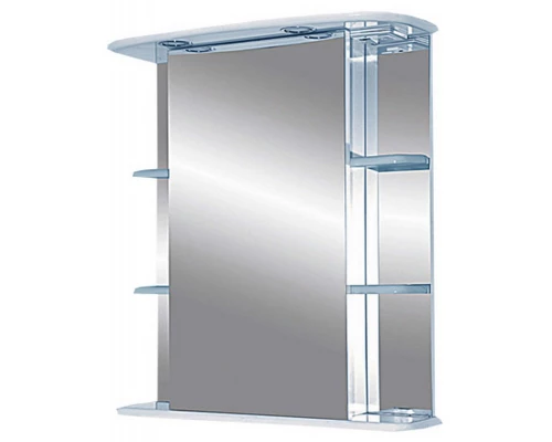 Зеркальный шкаф Misty Магнолия 65 R со светом Э-Маг04065-01СвП