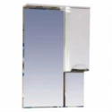 Зеркальный шкаф Misty Петра 75 R белый П-Пет04075-011СвП