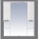 Зеркальный шкаф Misty София -120 Зеркало - шкаф (свет) белая эмаль П-Соф02120-011Св