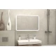 Зеркальный шкаф Misty Токио - 900х530 LED с розеткой МВК010