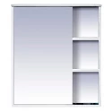 Зеркальный шкаф Misty Венера- 70 Зеркало-шкаф лев. со светом белое П-Внр04070-01СвЛ