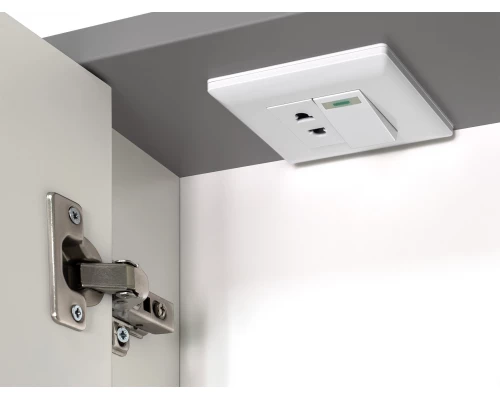 Зеркальный шкаф Brevita Balaton - 65 левый (комбинированный)