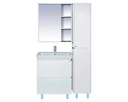 Зеркальный шкаф Misty Венера- 70 Зеркало-шкаф лев. со светом белое П-Внр04070-01СвЛ