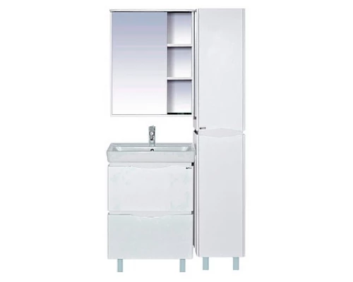 Зеркальный шкаф Misty Венера- 60 Зеркало-шкаф лев. со светом белое П-Внр04060-01СвЛ