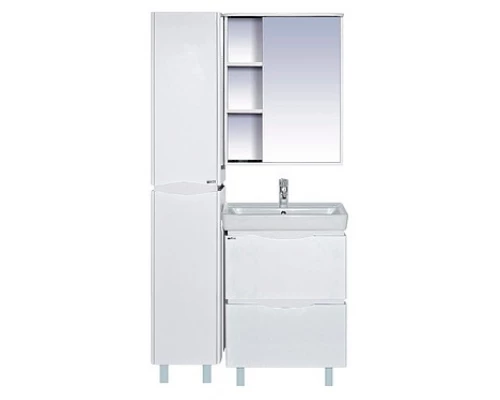 Зеркальный шкаф Misty Венера- 60 Зеркало-шкаф прав. со светом белое П-Внр04060-01СвП