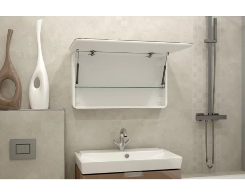 Зеркальный шкаф Misty Токио - 900х530 LED с розеткой МВК010