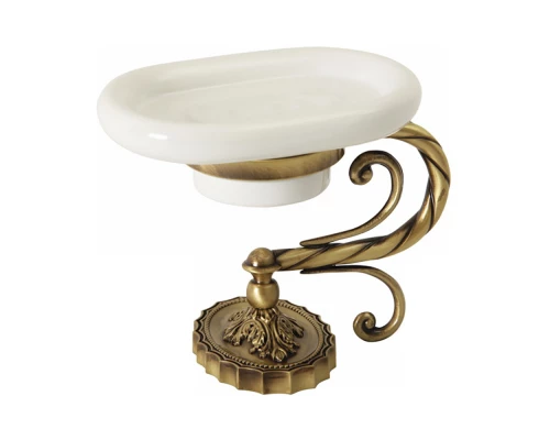 Мыльница Migliore Edera ML.EDR-60.311.BR - бронза