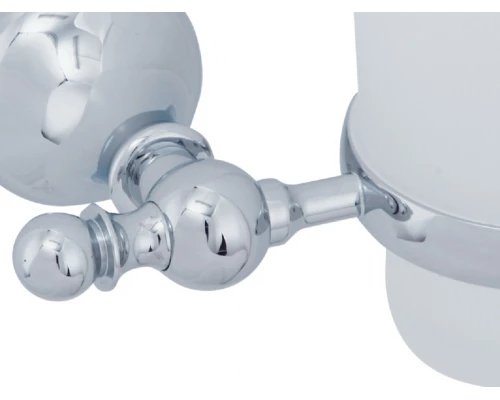 Стакан настенный Veragio Gialetta VR.GIL-6440.CR, матовое стекло/хром