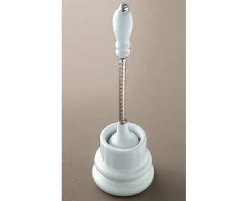 Ершик для туалета Devon&Devon Dorothy 2DOR417OT, белый/светлое золото