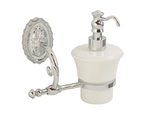 Дозатор жидкого мыла Migliore Edera, цвет хром, 16912