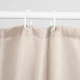 Штора для ванной WasserKraft Oder, 240 х 200 см, навесная, бежевая, SC-30603