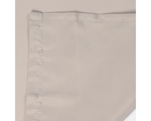 Штора для ванной WasserKraft Oder, 240 х 200 см, навесная, бежевая, SC-30603