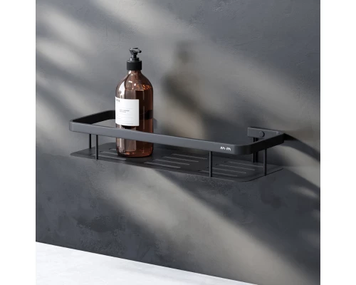 Полка Am.Pm Sense L, 1 ярус, черная матовая, A7453122