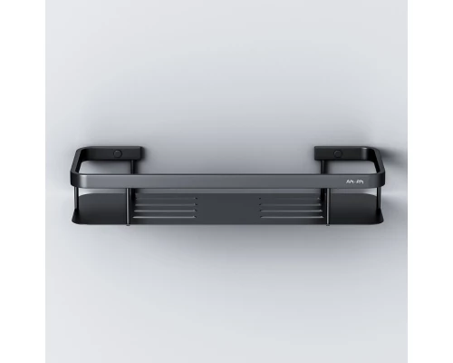 Полка Am.Pm Sense L, 1 ярус, черная матовая, A7453122