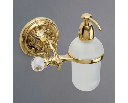 Дозатор мыла Art&Max Barocco Crystal AM-1788-Do-Ant-C, античное золото