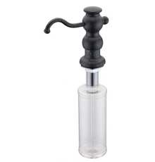 Дозатор жидкого мыла Zorg Inox ZR-25 ЧЕРНЫЙ МЕТАЛЛИК