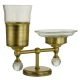 Держатель стакана и мыльницы настольный Migliore Amerida, бронза, 16572