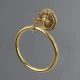 Полотенцедержатель кольцо ART&MAX BAROCCO AM-1783-Do-Ant, античное золото, 20x9x26 см