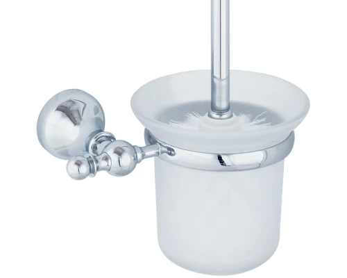 Ершик настенный Veragio Gialetta VR.GIL-6490.CR, матовое стекло/хром