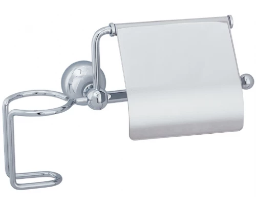 Бумагодержатель закрытый с держателем освежителя воздуха Veragio Gialetta VR.GIL-6485.CR, хром