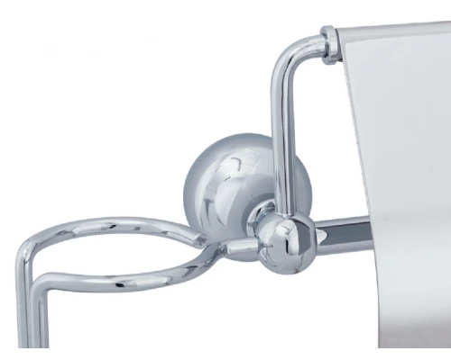 Бумагодержатель закрытый с держателем освежителя воздуха Veragio Gialetta VR.GIL-6485.CR, хром