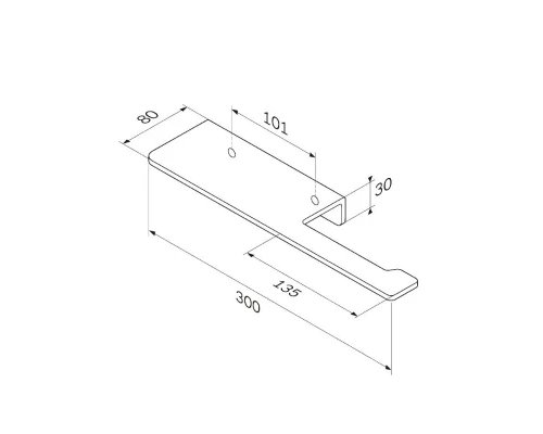 Держатель туалетной бумаги Am.Pm Sense L с полкой, серый матовый, A7454300