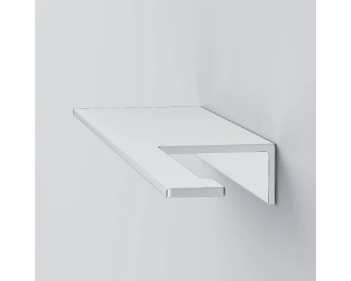 Держатель туалетной бумаги Am.Pm Sense L с полкой, серый матовый, A7454300