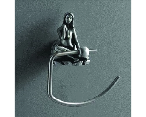 Полотенцедержатель Art&Max Juno AM-B-0716-B, бронза, 15.6 см