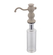 Дозатор жидкого мыла Zorg Inox ZR-25 ПЕСОЧНЫЙ, цвет песочный