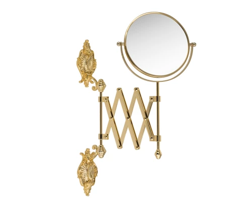 Настенное косметическое зеркало Migliore Elizabetta 17065 золото