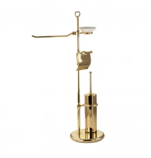 Стойка 4-х функциональная Migliore Mirella 17345 - золото