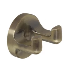 Крючок двойной Veragio Oscar OSC-5232.BR, бронза