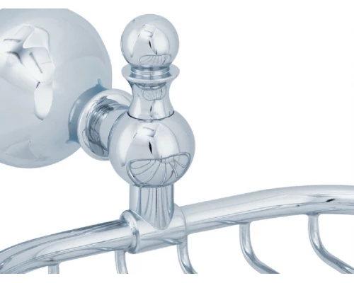 Мыльница-решетка настенная Veragio Gialetta VR.GIL-6452.CR, хром