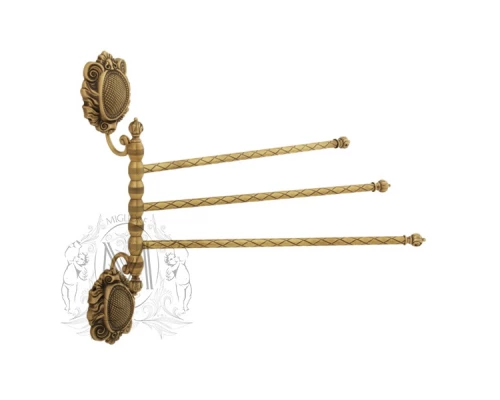 Полотенцедержатель поворотный Migliore Cleopatra 16645 35 см, бронза