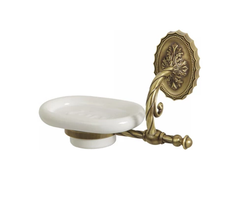 Мыльница Migliore Edera 16895 - бронза