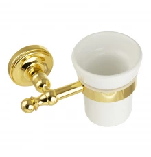 Стакан для щеток Migliore Mirella 17306, золото