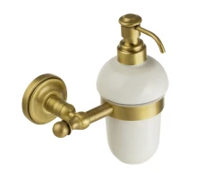 Дозатор жидкого мыла Migliore Mirella 17165, бронза